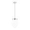Z-Lite Gideon Pendant, 1-Light, 12.5 In.W x 16 In.H, Polished Nickel/Etched Opal 1945P12-PN - alternate 6